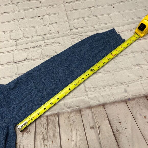 Express Men Modern Fit Extra Fine Merino Wool Sweater Size Large Blue B297 -21 - Picture 5 of 12